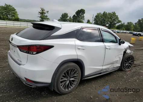 2020 Lexus Rx 350 F Sport z USA, uszkodzony, nr VIN 2T2YZMDA7LC219448